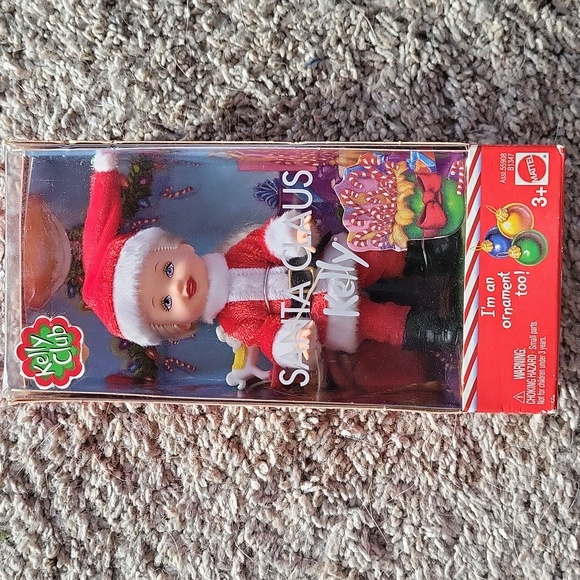 Mattel Toys Nwt Vintage Y2k Barbies Kelly Club 4 Christmas